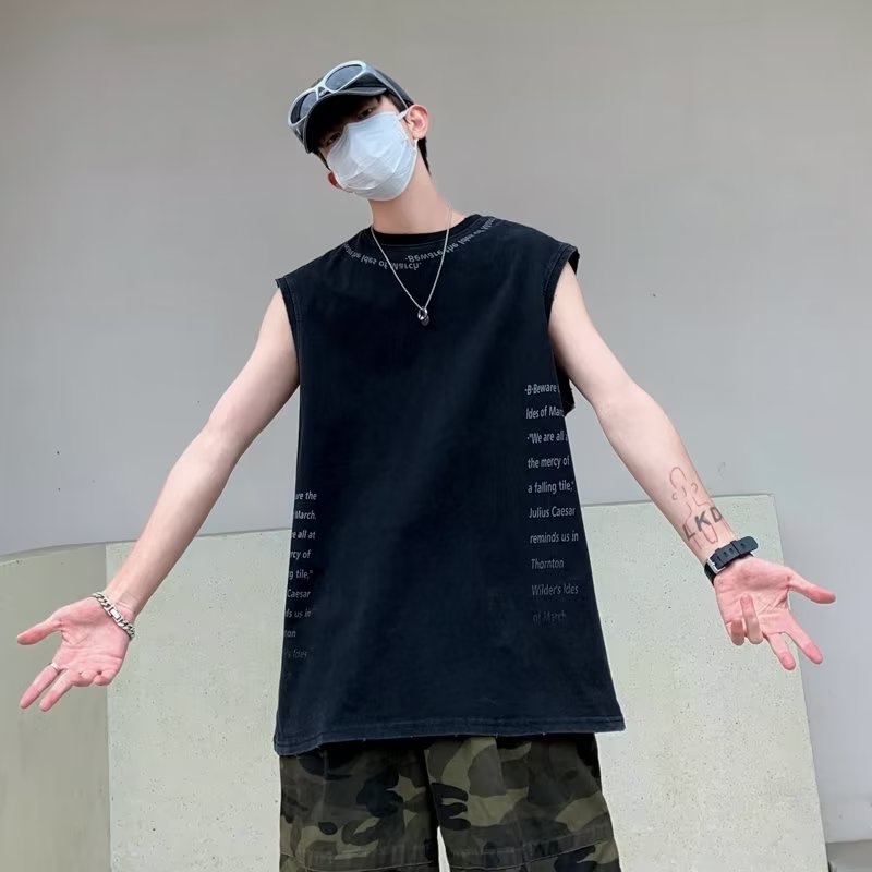 Áo Sát Nách Cổ Tròn Thời Trang Mùa Hè Cho Nam