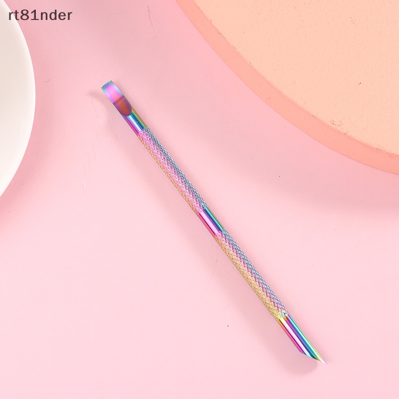 Rt Dụng Cụ Làm Móng Hai Đầu Bằng Thép Không Gỉ