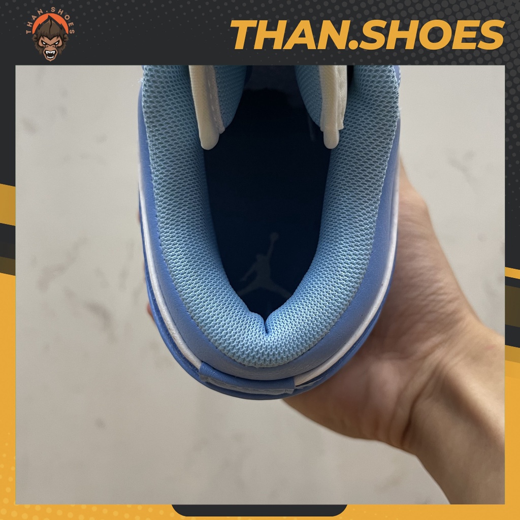 Giày JD1 Low UNC, JD1 Thấp Xanh Biển - Than.Shoes
