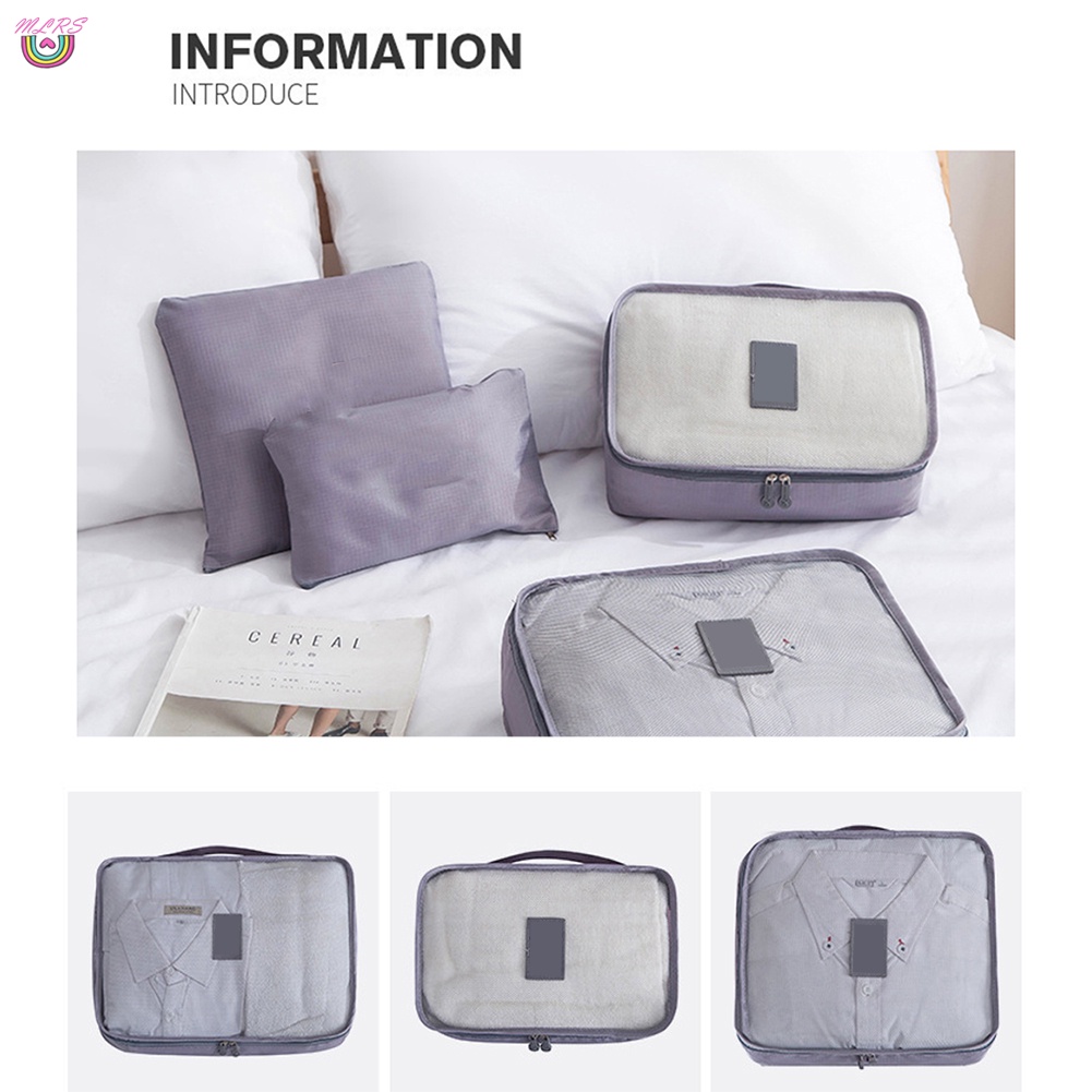 Set 7 Túi Đựng Đồ Du Lịch Đa Năng