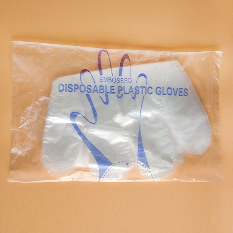 Găng Tay Nhuộm Tóc 100Pk Bằng Nhựa PE Sử Dụng Một Lần