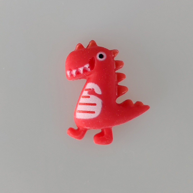 Bộ 10 Kẹp Tóc Hình Khủng Long Hoạt Hình Dễ Thương Cho Bé