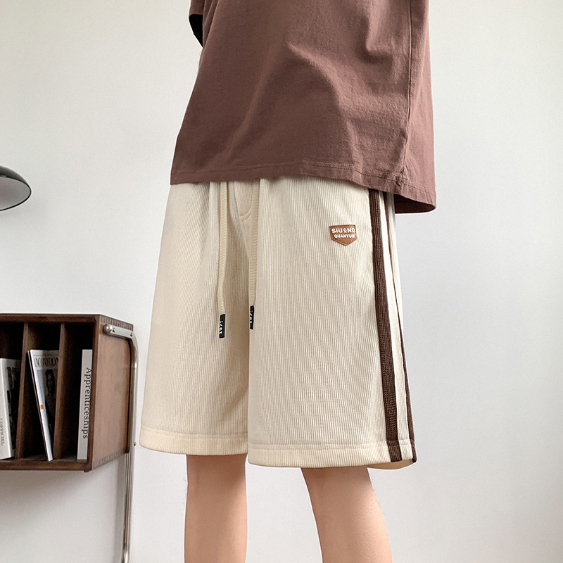 Quần Short Thể Thao Mùa Hè Phong Cách Đường Phố Mới Cao Cấp Cho Nam