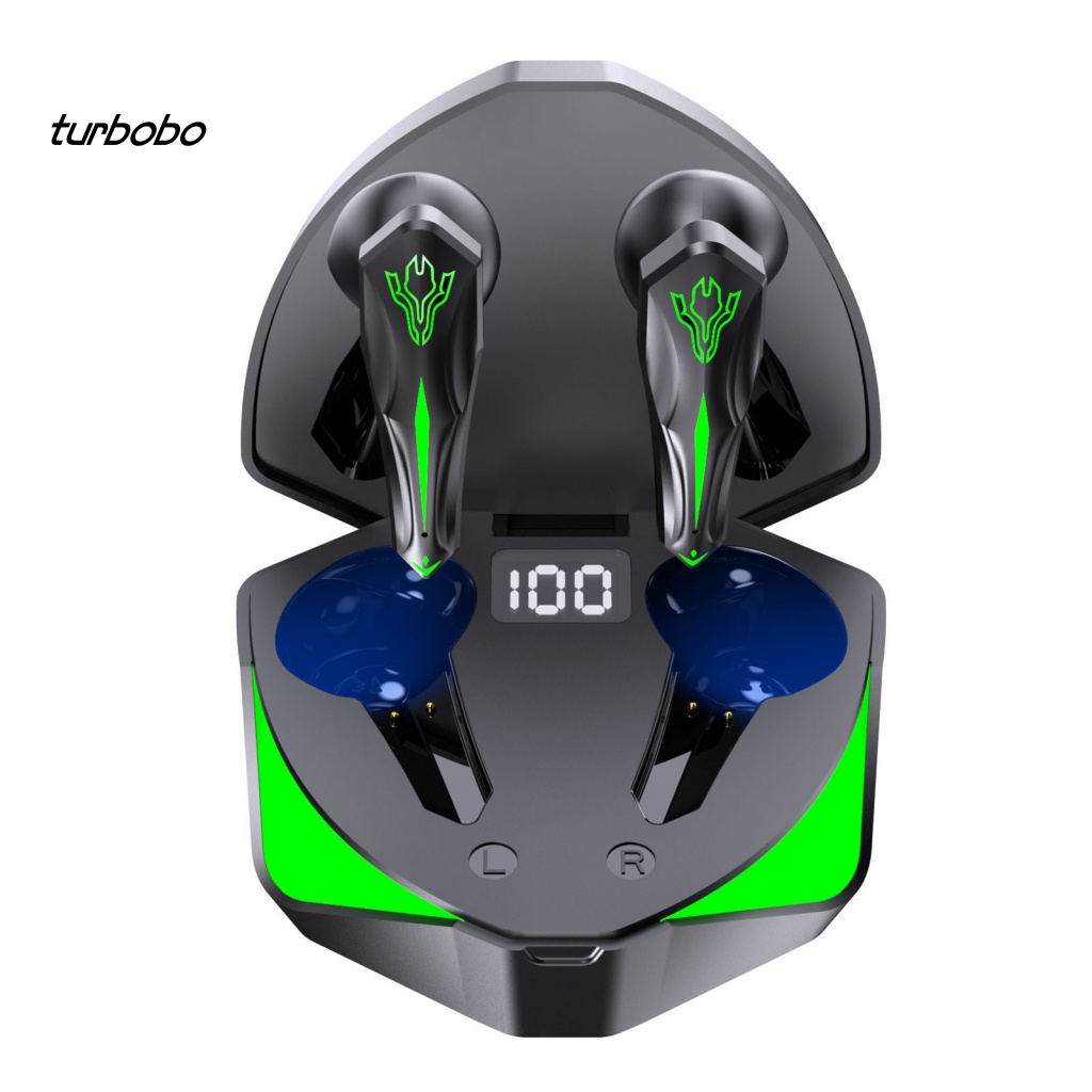 Tai Nghe Nhét Trong Không Dây Bluetooth 5.1 Có Màn Hình Kỹ Thuật Số Và Phụ Kiện