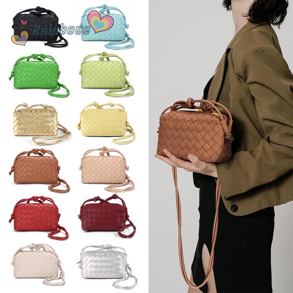 Túi Đeo Chéo Nhỏ Đựng Điện Thoại Màu Cầu Vồng Dành Cho Nữ