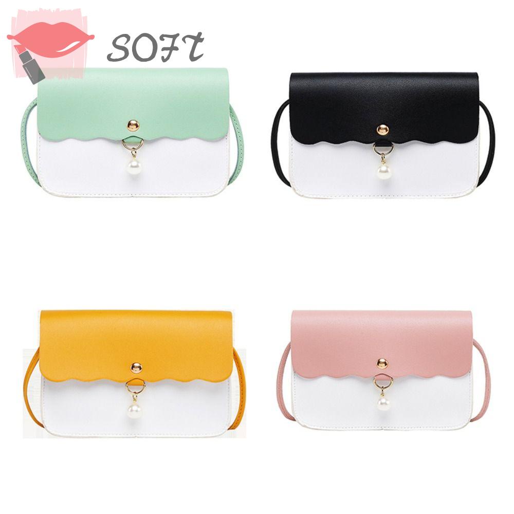 Túi Đeo Vai Màu Trơn Thời Trang Cho Nữ