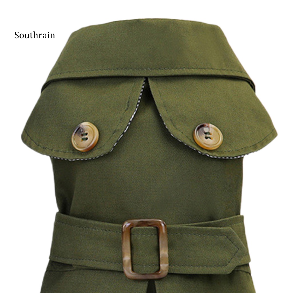 Áo Khoác Cổ Bẻ Bằng Polyester Phong Cách Anh Quốc Thời Tiết Lạnh Cho Cún Cưng