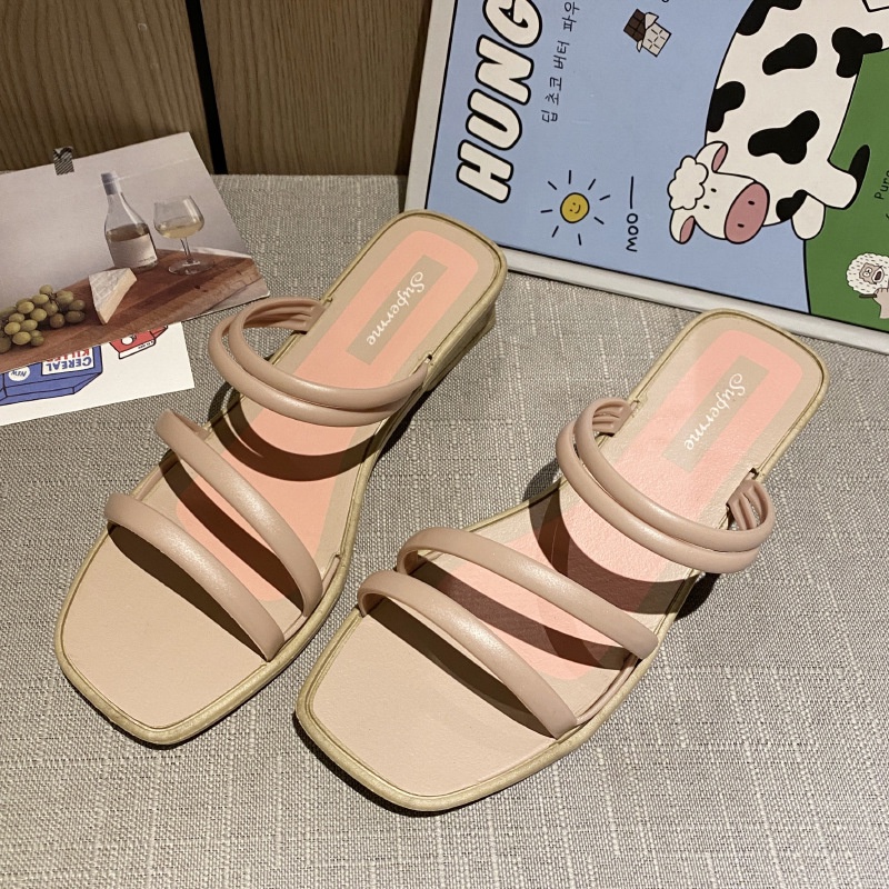 Dép Sandal Đế Xuồng Chống Trượt Thời Trang Mùa Hè Dành Cho Nữ