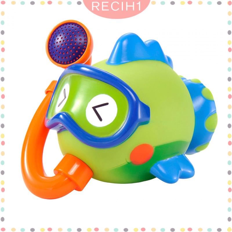 Bộ 4 Món Đồ Chơi Nhà Tắm Hình Cá Vui Nhộn Cho Bé