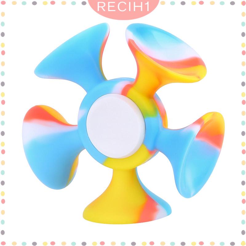 Con Quay Đồ Chơi Fidget Spinner HoạT HìNh Có NúT HíT Cho Ghế Ăn