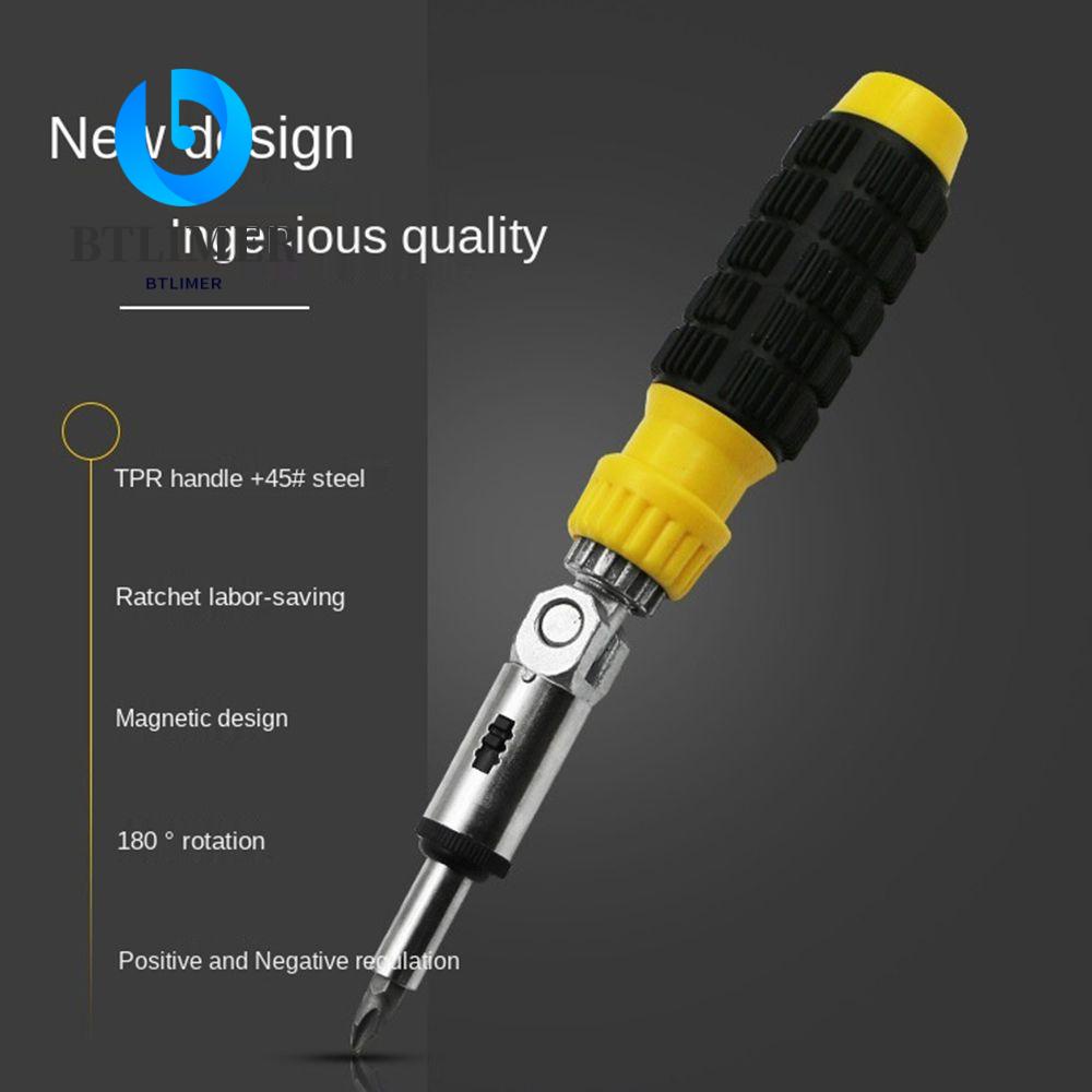 BTLIMER Chìa Vặn Đai Ốc Xoay 180 Độ Đa Năng