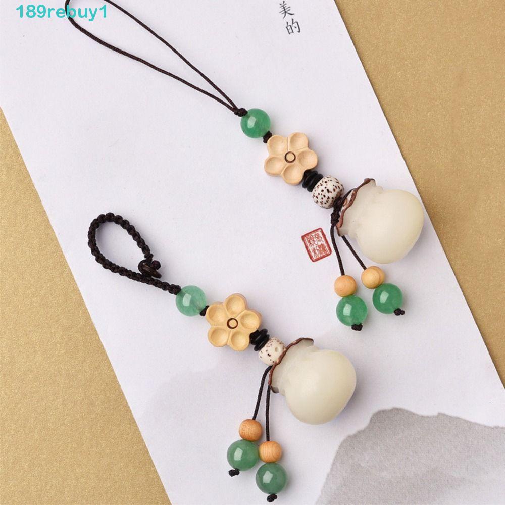 Rebuy1 Móc Điện Thoại / Ví / Chìa Khóa Phong Cách Phật Giáo Cổ Điển Dễ Thương Dùng Làm Quà Tặng Cho Bạn Nữ
