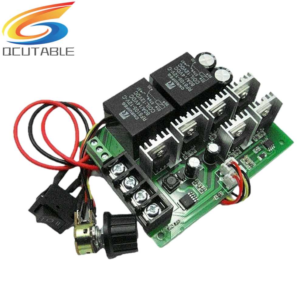 Mô Đun Điều Khiển Tốc Độ Động Cơ Chổi Than DC12V 24V 36V 2000W 40A