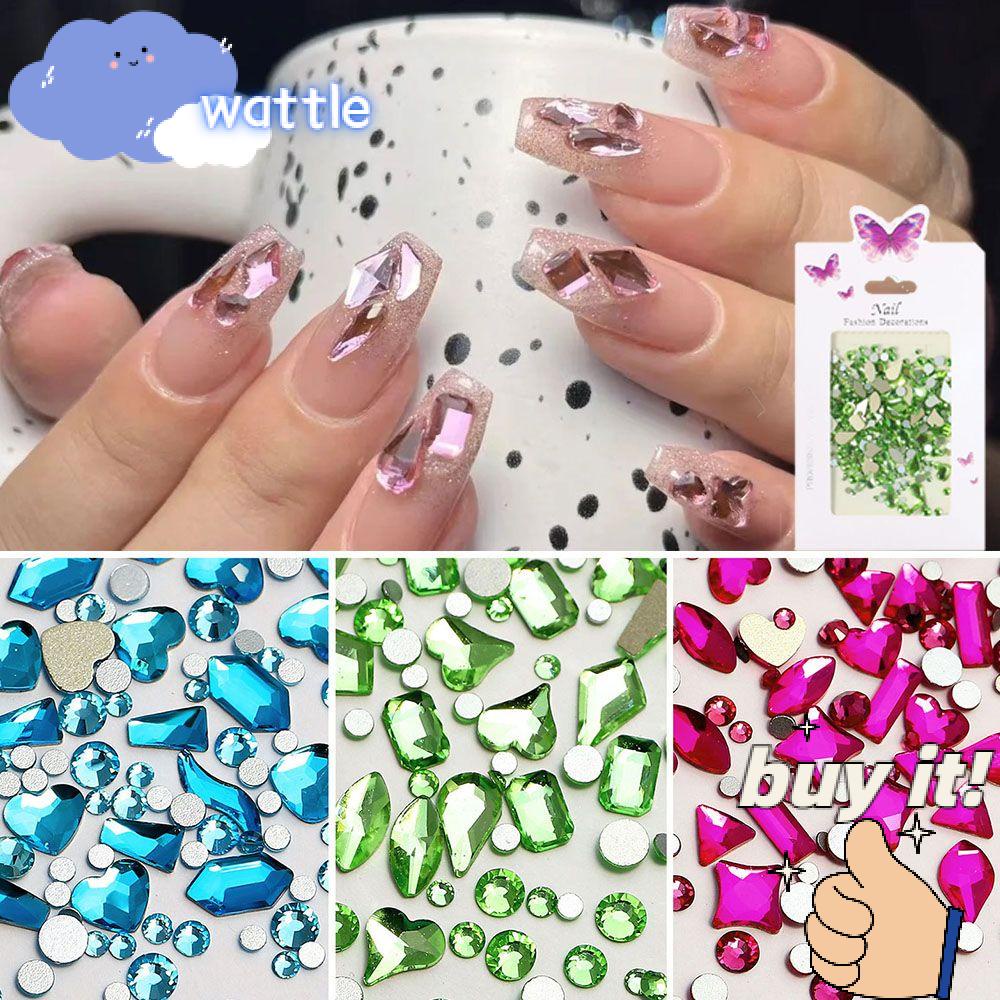 Phụ Kiện Trang Trí Móng Tay Xinh Xắn Chất Lượng|Mới Vỏ Bọc Hộp Sạc Tai Nghe Airpods Hình Thoi Độc Đáo