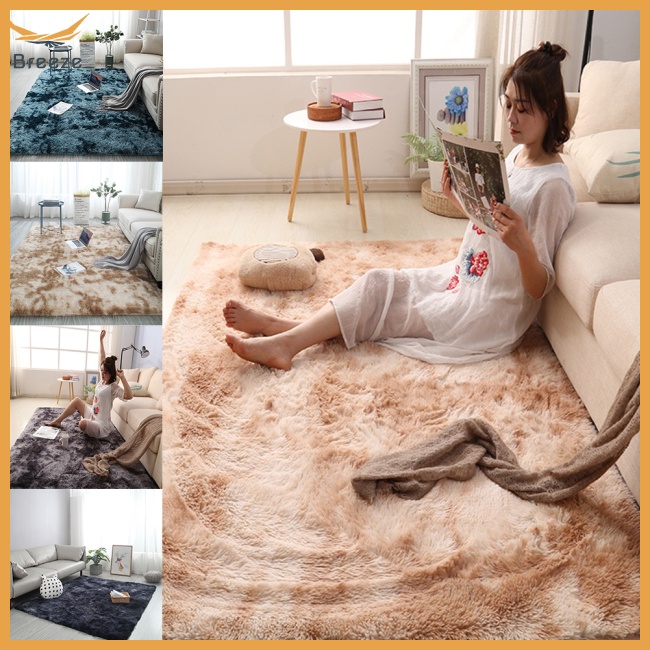 Thảm Lông Trải Sàn Mềm Mại Thoải Mái Dành Cho Phòng Khách / Phòng Ngủ
