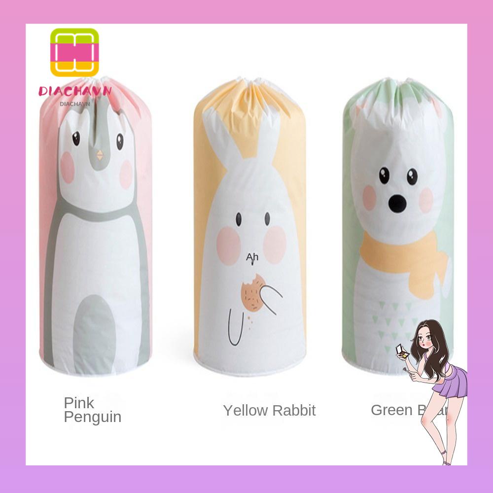 Túi Đựng Chăn Mền / Hành Lý Du Lịch Chống Bụi Họa Tiết Hoạt Hình