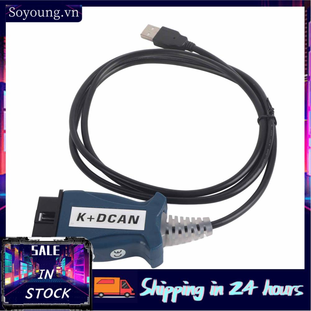 Soyoung OBD2  Cable Professional USB Interface Diagnostic for K DCAN Replacement BMW E60 E61 E83 E81 E87 E90 New