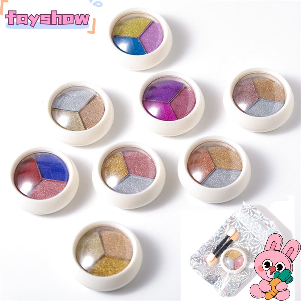 Bột Kim Tuyến Lấp Lánh Hỗn Hợp Trang Trí Móng Tay Nghệ Thuật 3 Màu Khác Nhau