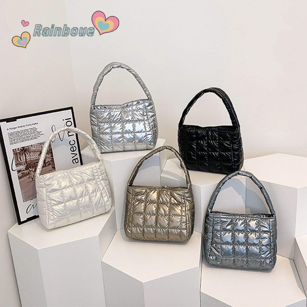 Túi Xách Tay Hoa Văn Kẻ Ô Bằng Cotton Thời Trang