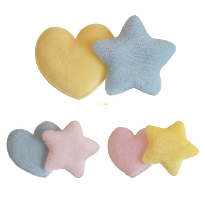 Kẹp Tóc Hình Ngôi Sao / Trái Tim Mini Dễ Thương