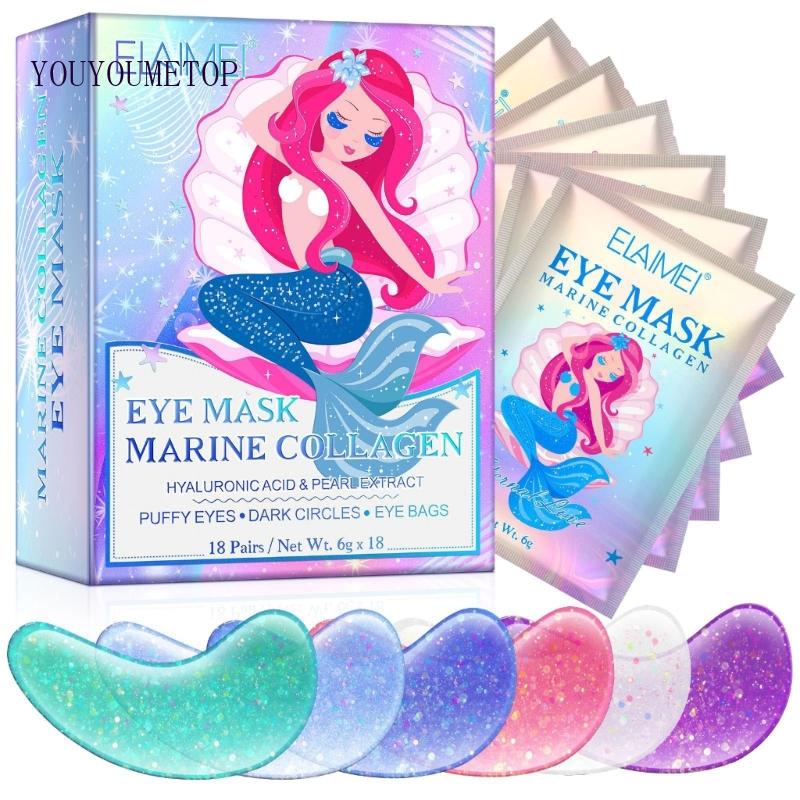 Set 18 Cặp Mặt Nạ Mắt Chống Lão Hóa Loại Bỏ Quầng Thâm Và Bọng Mắt YOUYO