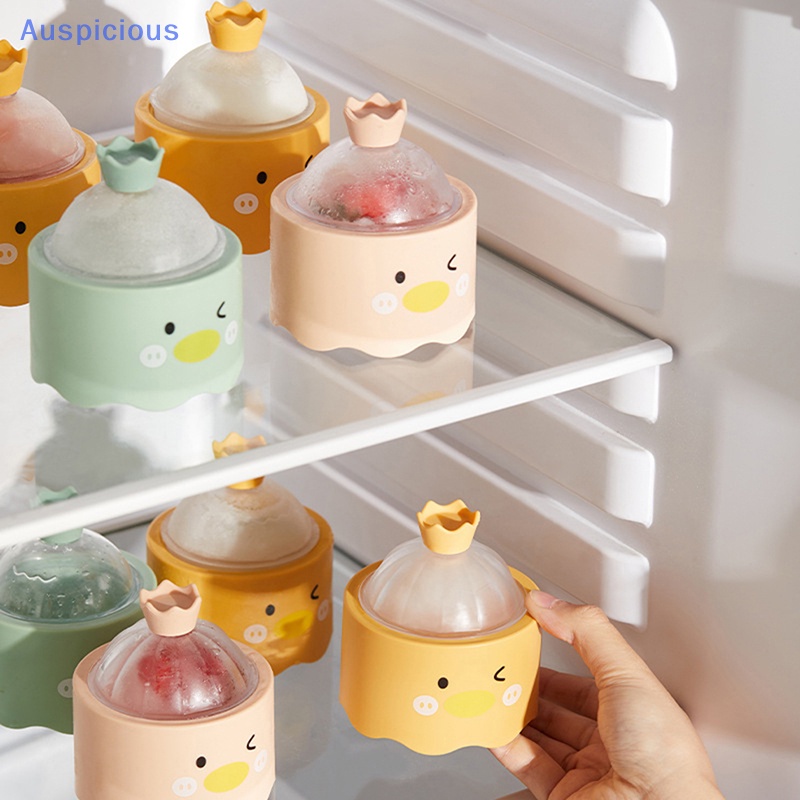 Khuôn Silicon Làm Đá Hình Quả Bóng Dễ Thương Nhanh Chóng Tiện Dụng Cho Nhà Bếp