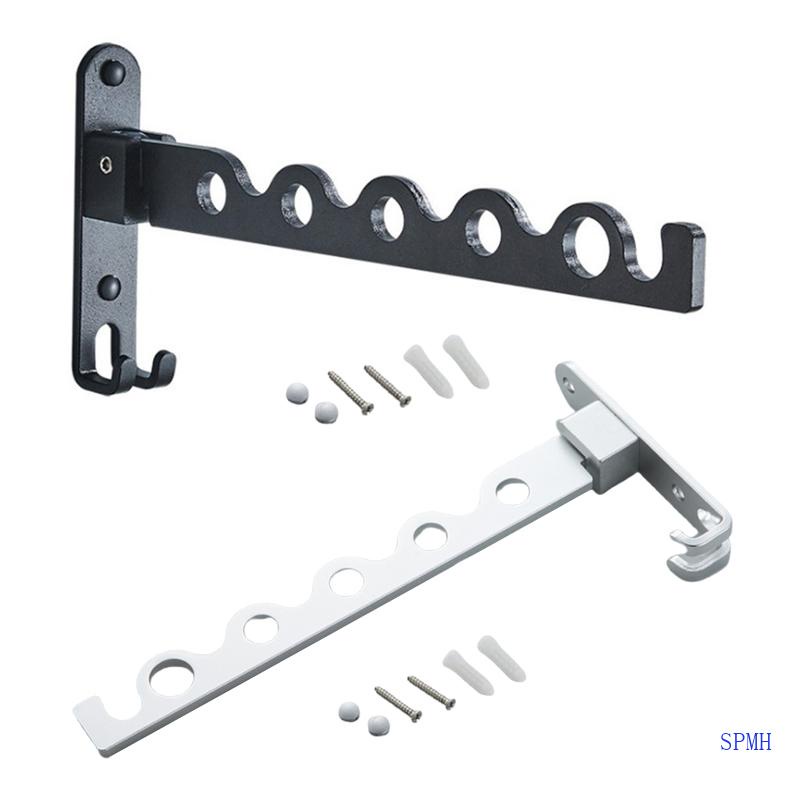 Móc Phơi Đồ Gắn Tường Bằng Hợp Kim Nhôm Có Thể Gấp Gọn Tiện Dụng Sa