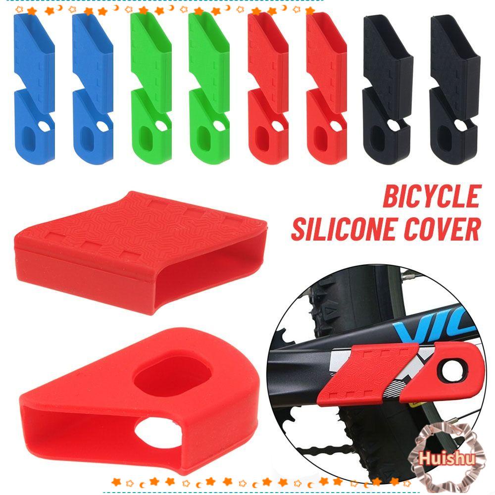 Set 2 Vỏ Bọc Silicon 4 Màu Cho Xe Đạp Leo Núi