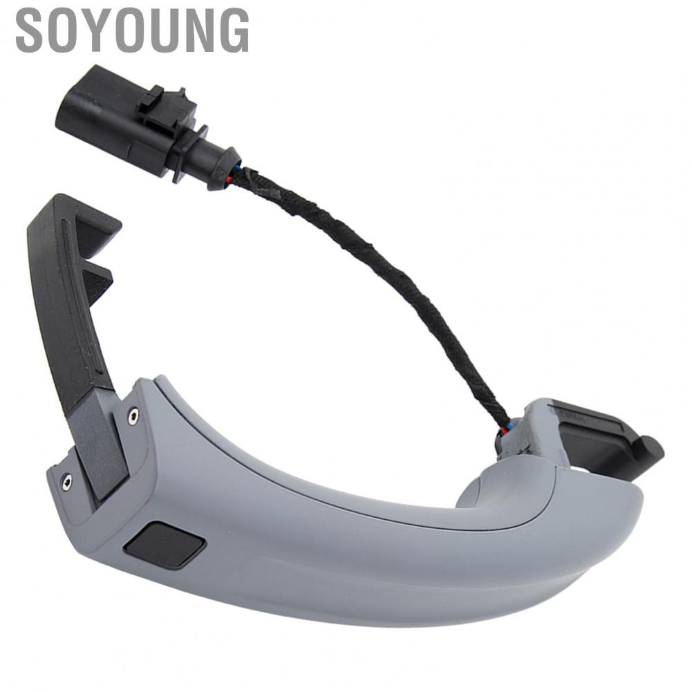 Soyoung Car Exterior Door Handle  4L0837205B Perfect Fit ABS Keyless Entry for Q7 2007 To 2015