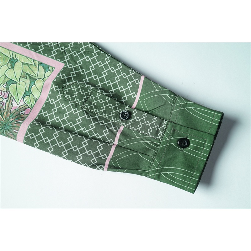 Áo Sơ Mi Dài Tay In Họa Tiết Thời Trang Cá Tính