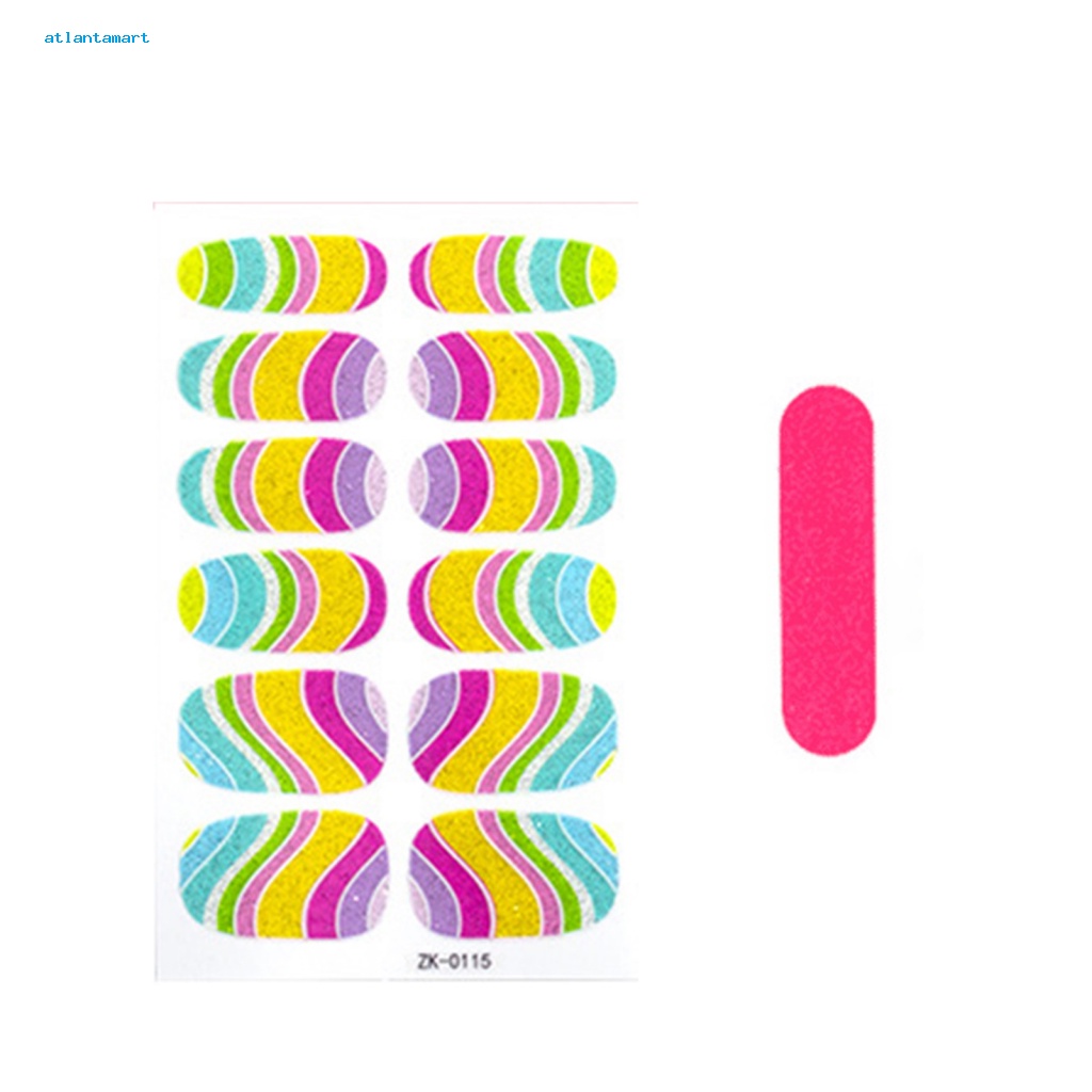 Túi Đựng Đồ Dùng Cao Cấp Tiện Dụng| 1 Bộ Miếng Dán Móng Tay Tự Dính Siêu Mỏng Chống Nước Dễ Sử Dụng