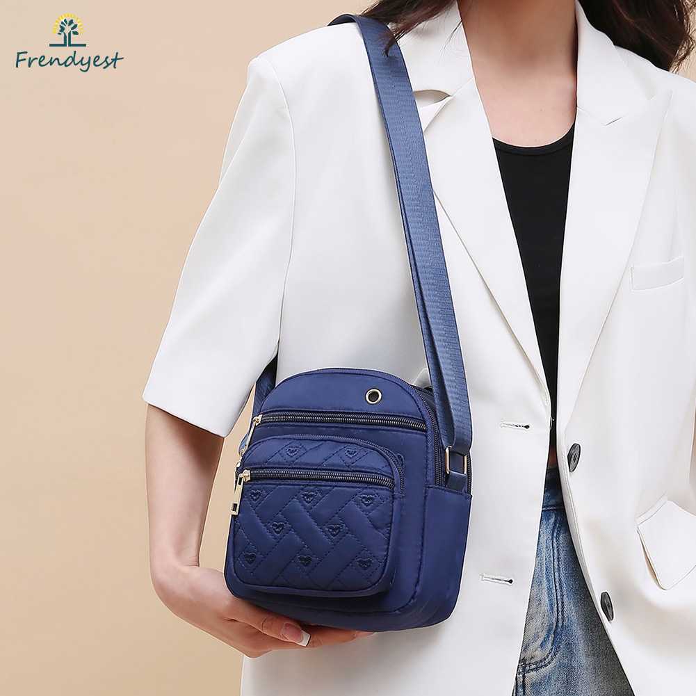 Túi Đeo Chéo Vải Oxford Thời Trang Cao Cấp Dành Cho Nữ Trung Niên