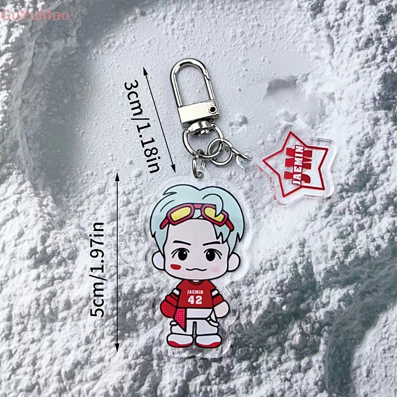 Móc Khóa Hình Nhân Vật KPOP Bằng Acrylic Dễ Thương