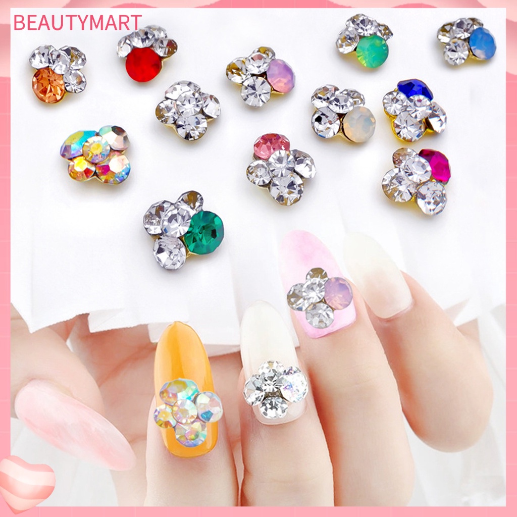 Set 10 Cọc Đính Đá Trang Trí Móng Tay DIY