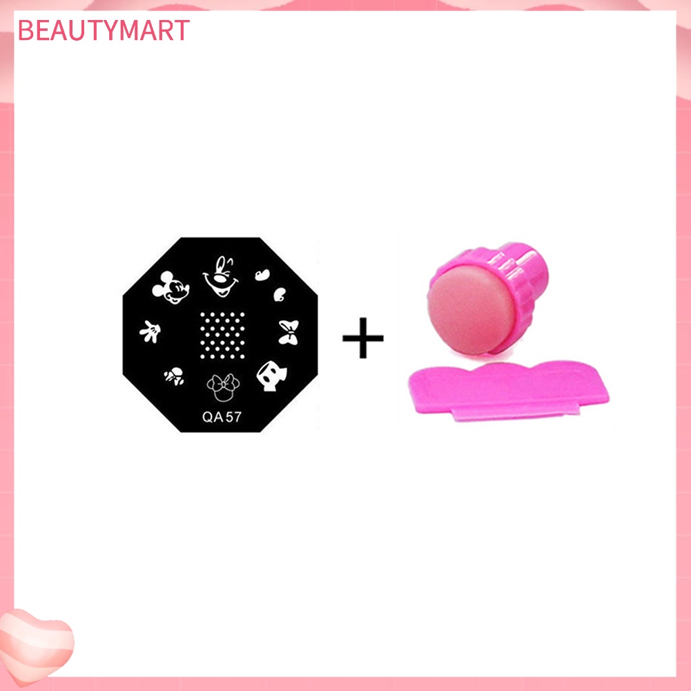 Bộ Dụng Cụ In Hình Trang Trí Móng Tay Nghệ Thuật