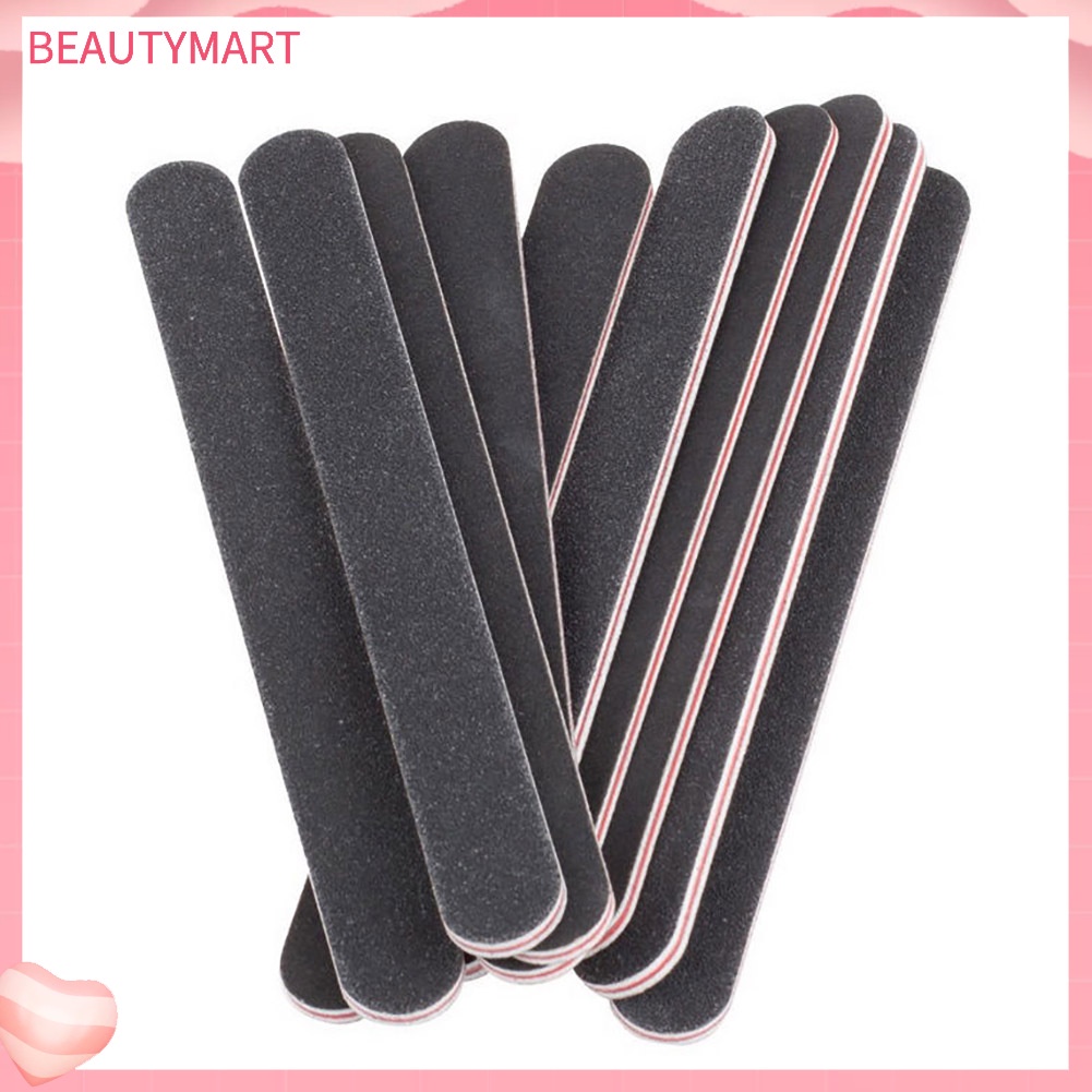 Bộ 10 Cây Dũa Móng Tay 100 / 180 Grit