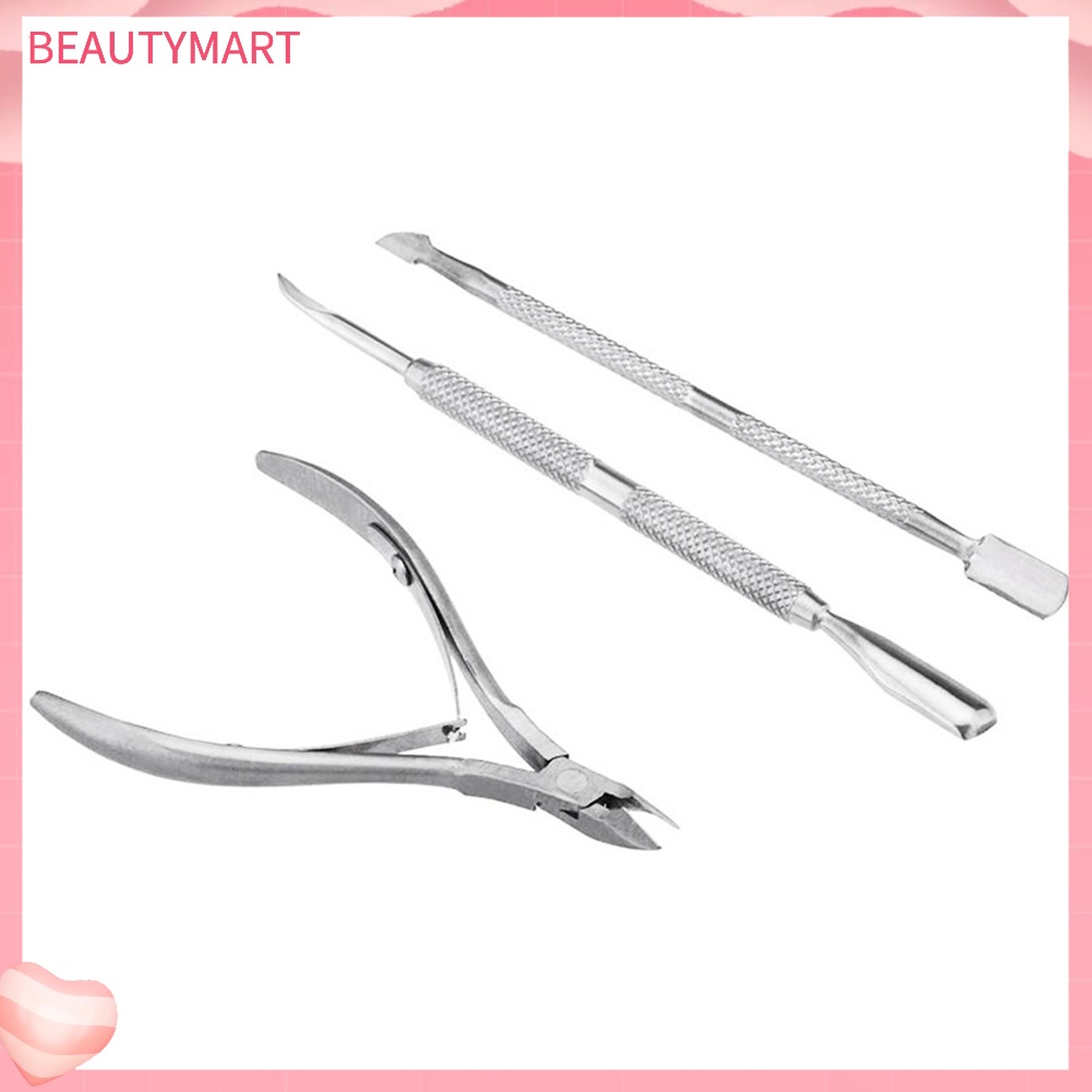 Bộ 3 Dụng Cụ Chăm Sóc Móng Tay Bằng Thép Không Gỉ Tiện Dụng