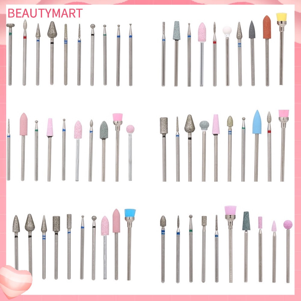 Bộ 10 Đầu Mài Móng Tay Chuyên Dụng Chất Lượng Cao