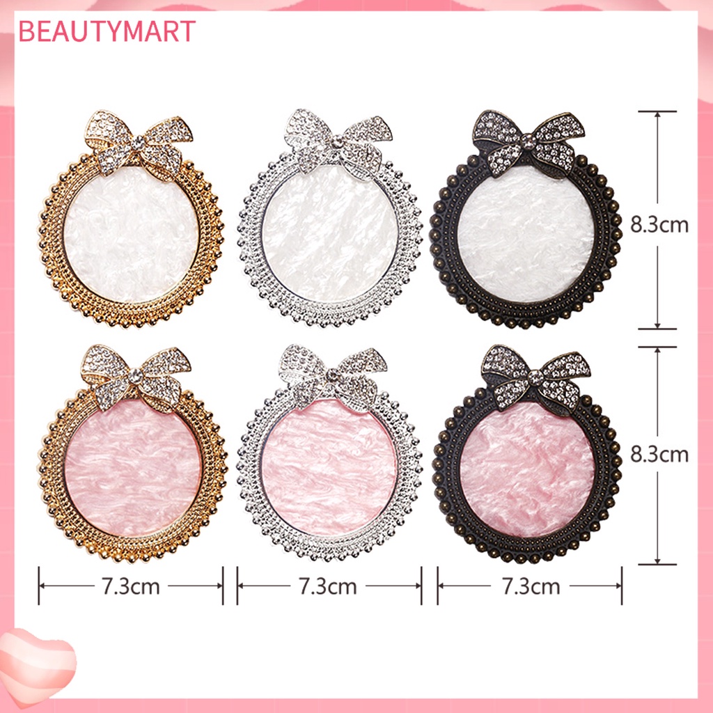 Khay Đứng Trưng Bày Lọ Sơn Móng Tay Hình Nơ Đính Kim Cương Giả Phong Cách Retro