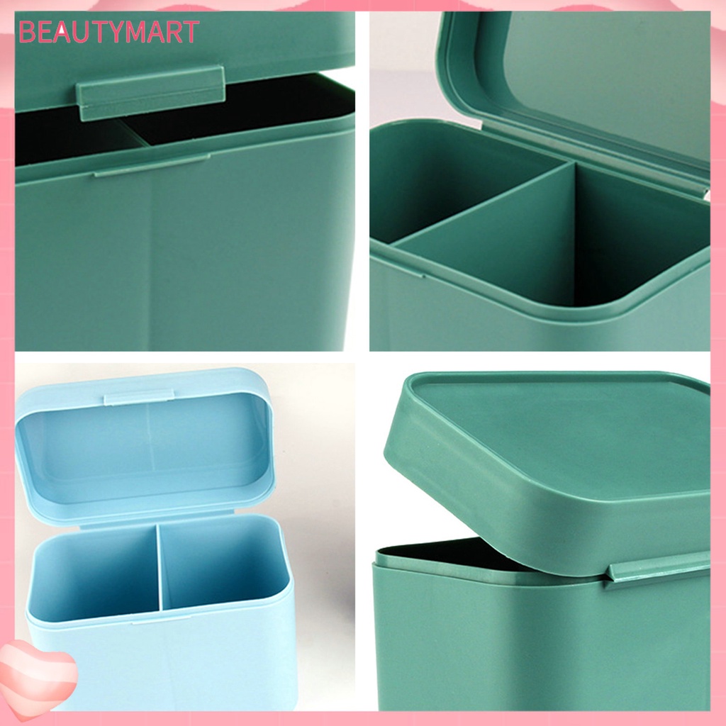 Hộp Đựng Mỹ Phẩm Làm Móng 2 Ngăn Chống Nước Chống Trầy Tiện Dụng