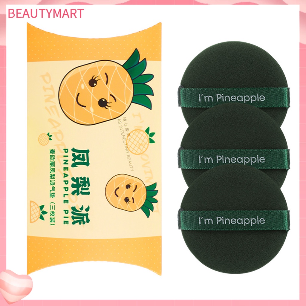 Set 3 Mút Trang Điểm Mềm Mại Độ Đàn Hồi Cao Khô Nhanh Thoáng Khí