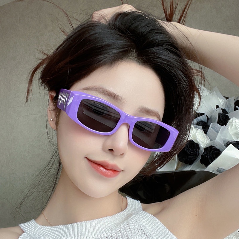 Kính Mát Hình Chữ Nhật Chống Tia UV400 Thời Trang Cho Nữ Kính Mát Nhiều Màu Sắc