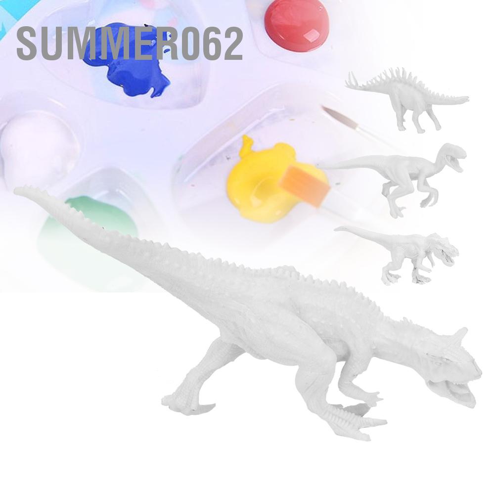 Summer062 Tranh DIY Mô Phỏng Hình Khủng Long Đồ Bộ Vẽ Trứng Chơi Trẻ Em Quà Tặng