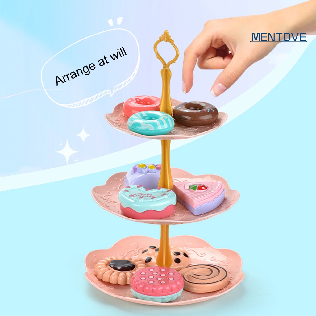 [MT] Đồ Chơi Tương Tác Bánh Donut Và Trà Chiều Sống Động Như Thật Cho Bé Gái