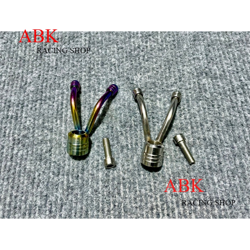 Móc Treo Đồ Titan MẪU RÂU DẾ Và Inox Gắn Cho Các Loại Xe Máy