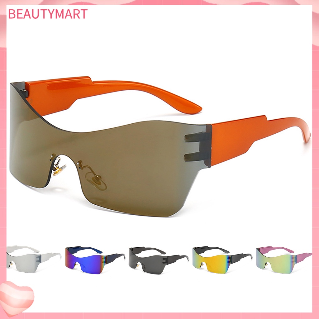 Kính Mát Trong Suốt Chống Tia UV / Bụi Bẩn / Gió Bảo Vệ Mắt Tiện Dụng Cho Nữ