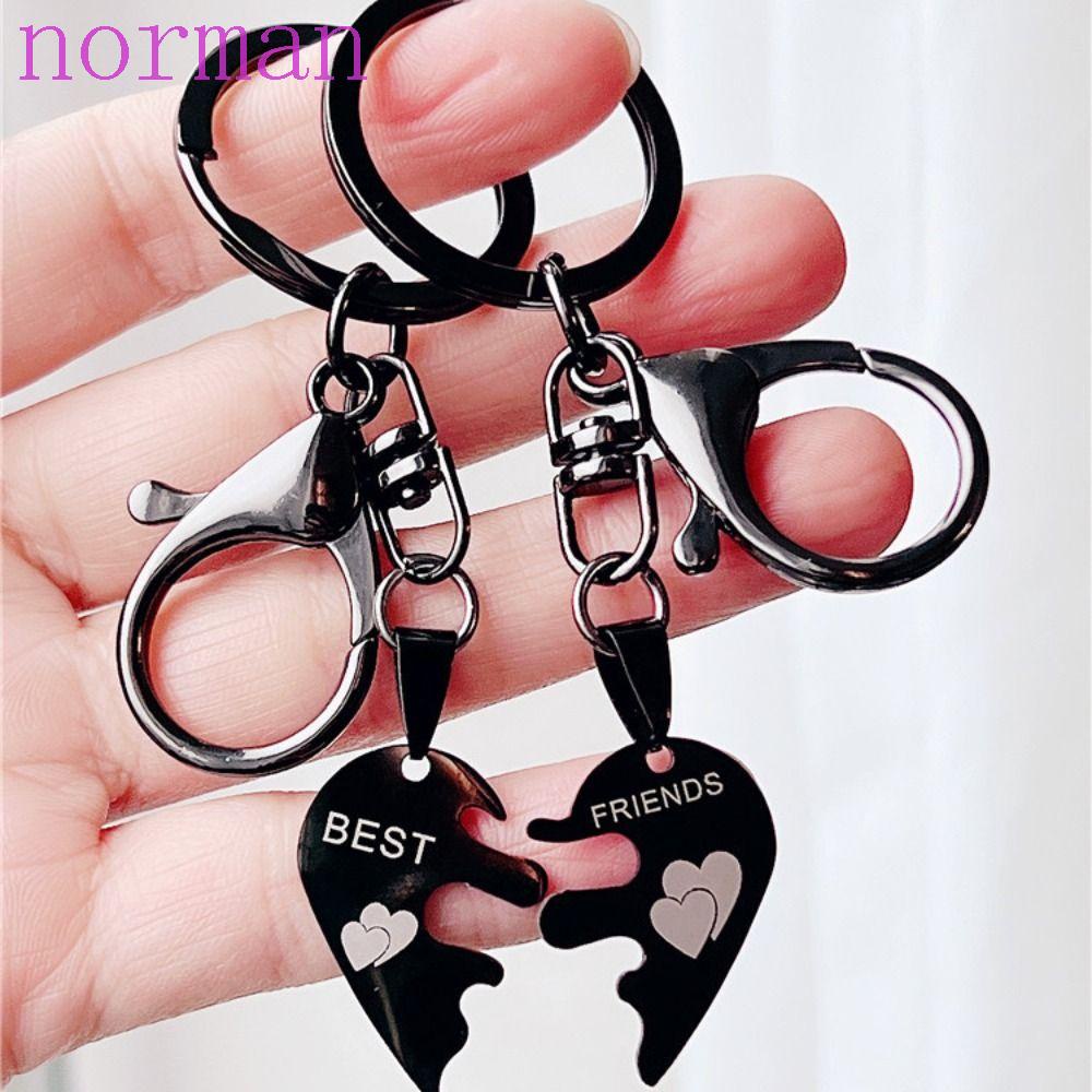 Móc Khóa Hình Trái Tim Dễ Thương Cho Cặp Đôi