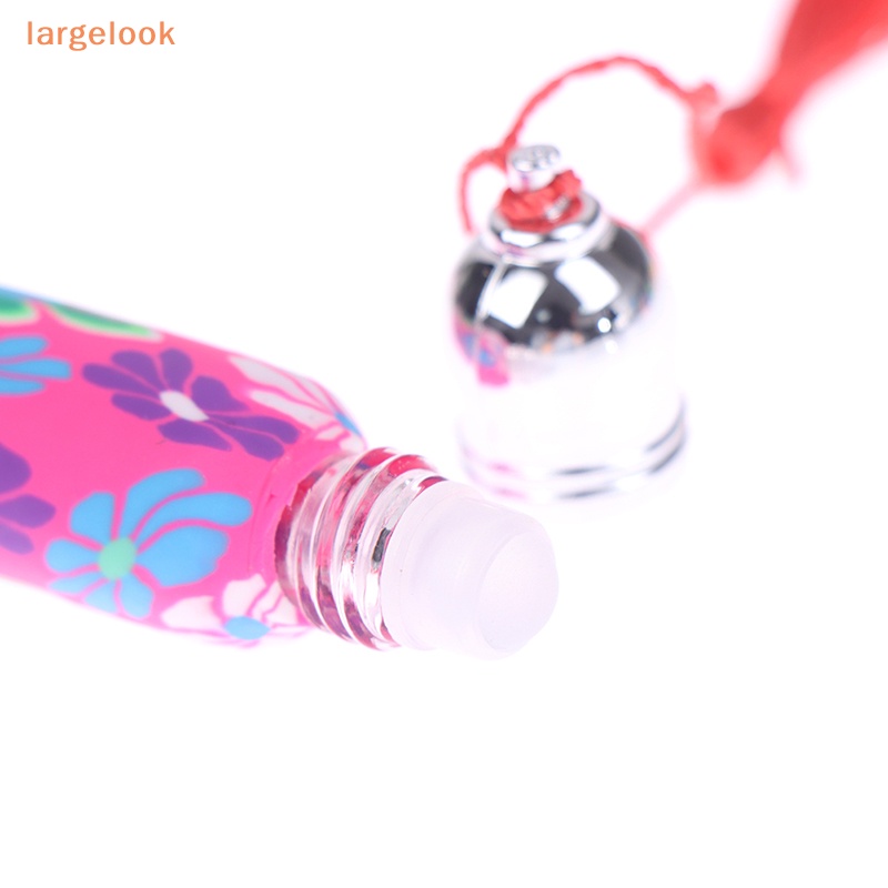 Bộ 5 Lọ Thủy Tinh Rỗng 10ml Có Đầu Lăn Dùng Để Đựng Đất Sét Polymer