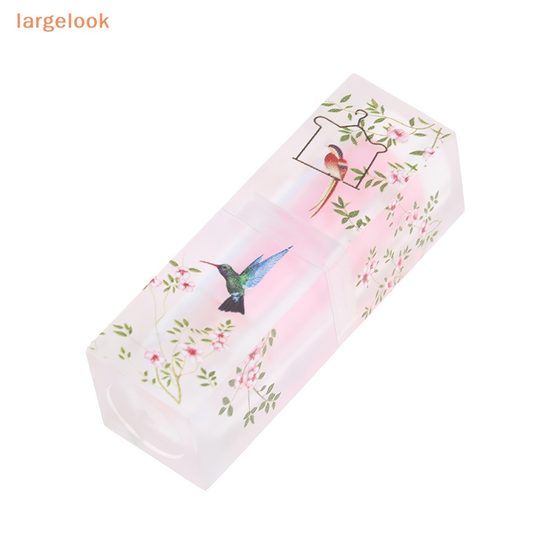 [Biglook] Ống Đựng Son Dưỡng Môi Rỗng Hình Vuông Tẩy Tế Bào Chết Tươi Mới Cỡ Nhỏ