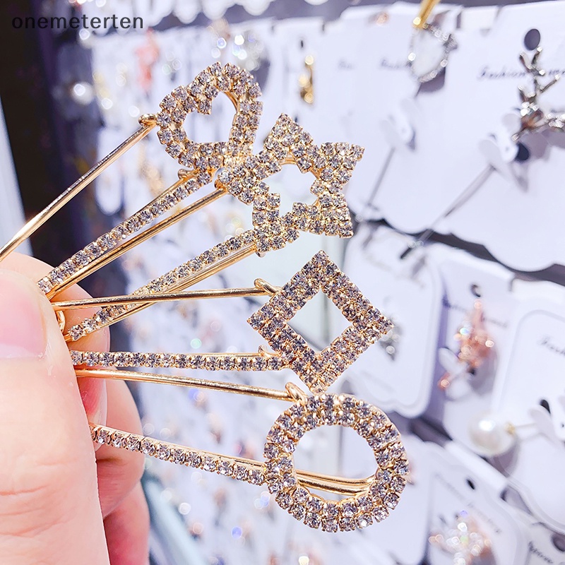 Rten Ghim Cài Áo Khoác Cardigan Sweater Trang Trí Đá Giả Kim Cương Đơn Giản Thời Thượng Dành Cho Bạn Nữ n